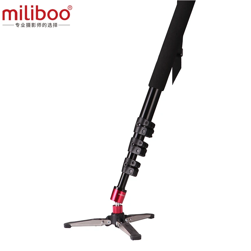 Miliboo MTT705A(без головы) портативный алюминиевый монопод для профессиональной видеокамеры/видео/камеры/DSLR штатив