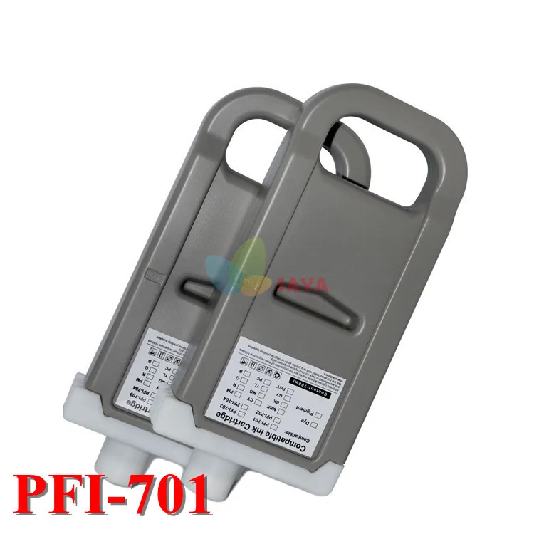 

PFI-701 High Quality Compatible Ink Cartridge For Canon iPF 9000 printer Ink Cartridge (700ml) with chip,12 Colors Dye based Ink