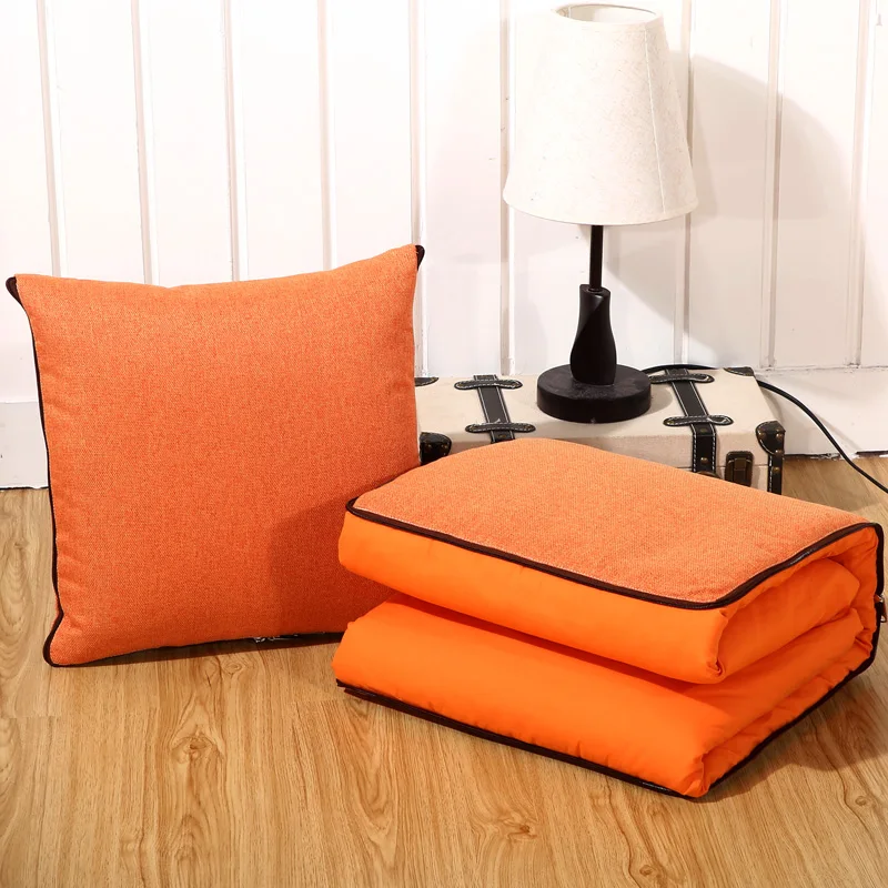 Buy Cushion Blanket ,Cotton and linen material Two