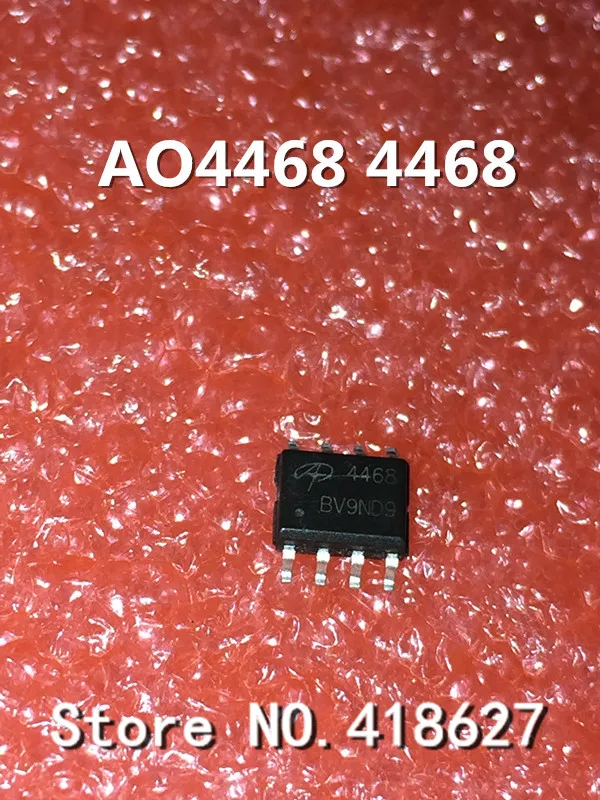 Chanzon AO4468 NMOS N-Channel Power MOSFET Transistor - SOP-8 SMD Package, 30V 10.5A, Pack Of 10pcs