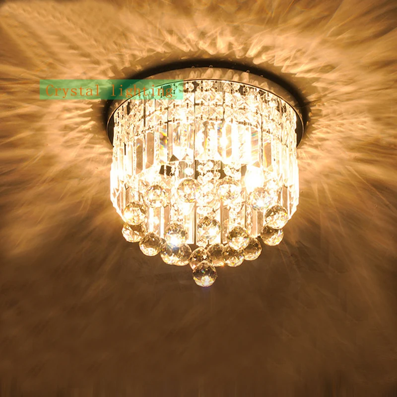 flush mounted crystal lighting modern ceiling lighting baby room luxury crystal ceiling lamp bedroom led crystal