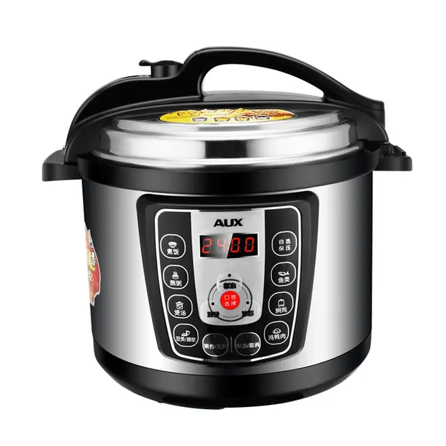 220V AUX 5L Electric Pressure Rice Cooker 24 Hours Booking Intelligent