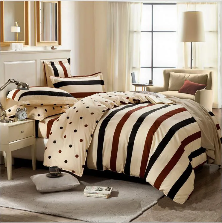 Cotton reactive printing 100 cotton bedding cover sheet pillowcase