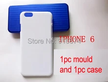 Free shipping 1pc Aluminum iphone6 mould 1 pc blank iphone6 case for 3D sublimation heat press