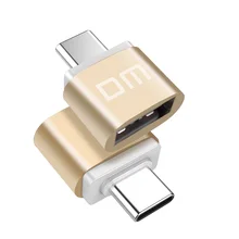 DM адаптер USB type C к USB 3,0 адаптер Thunderbolt 3 type-C адаптер OTG кабель для Macbook pro Air samsung S10 S9 USB OTG