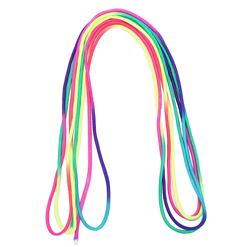 2019 جديد 4 m طول قوس قزح paracord حبل ل في الهواء الطلق ظهور خيمة سوار ذاتي الصنع المظلة الحبل بالجملة