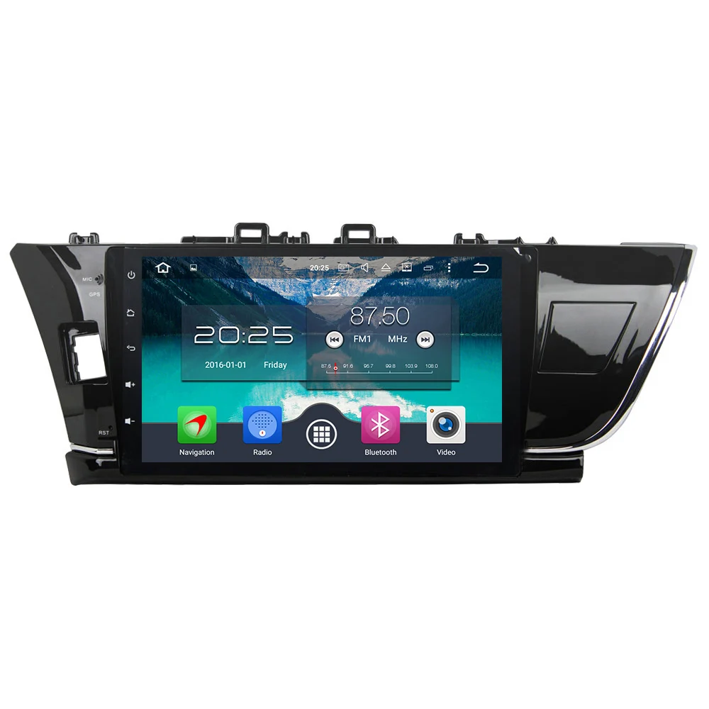 Android 6 0 1 Octa Core 4GB RAM 32GB 2Din HD Car MP3 Player BT Radio