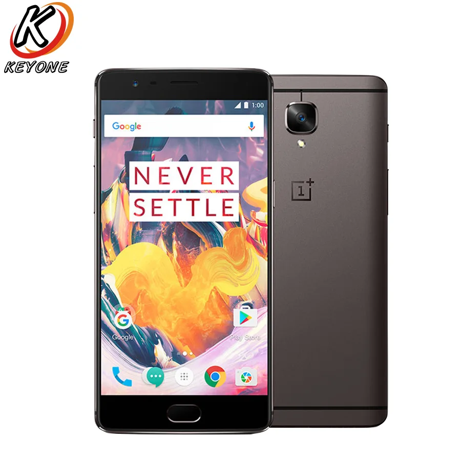 OnePlus 3 T A3010 4 г LTE мобильный телефон 5 &quot6 ГБ оперативная память 64 Встроенная Snapdragon 821