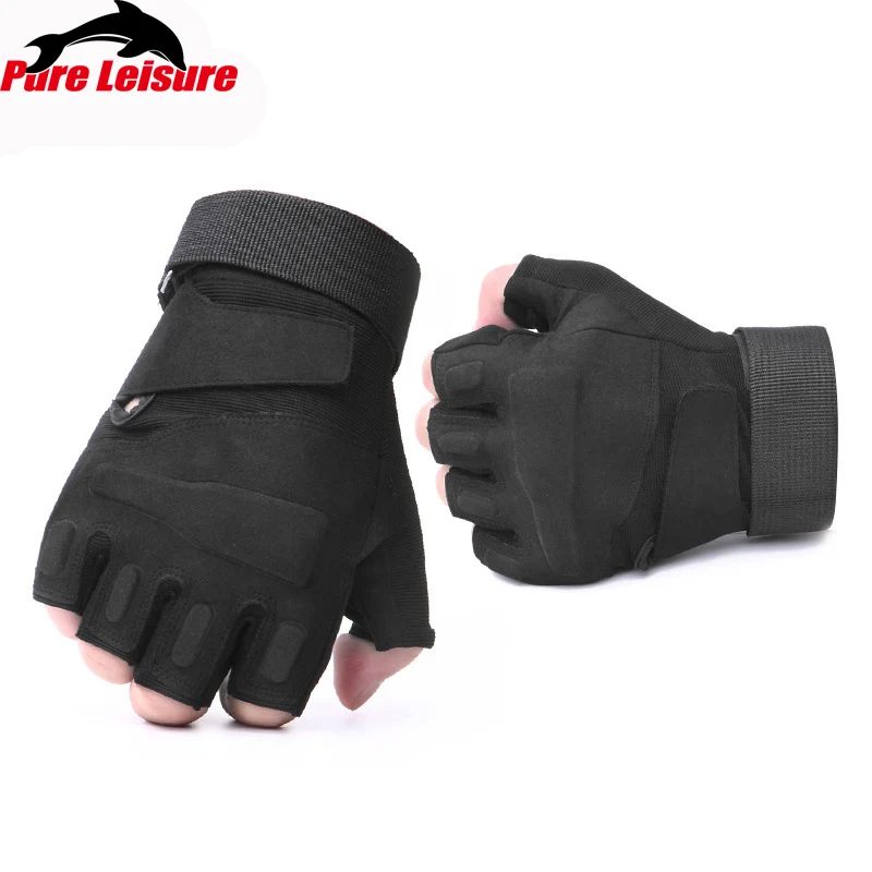 

Summer Fishing Gloves Military Army Shooting Anti-Skid Rubber Knuckle Gloves Outdoor Sports Climbing Fishing Tactical Gloves