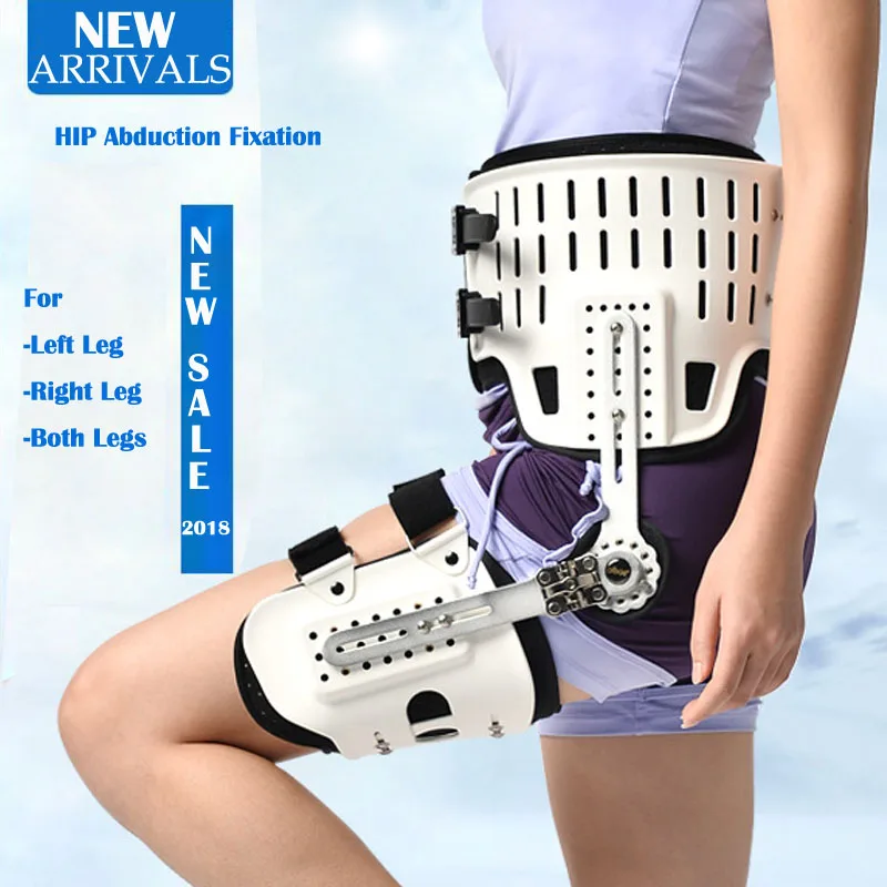 Hip Abduction Fixtion Orthosis For Dislocation of Hip Joint Leg Injury Hip Replacement Lower Limbs Extremity Paralysis Fixed hkafo for both sides hip knee ankle foot orthosis for hip fracture femoral femur fracture hip instability fixation of lower limb