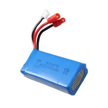 SYMA X8 X8C X8W X8G RC quadcopter RC drone pièces de rechange 7.4 V 2000 Mah li-po batterie banane plug Livraison gratuite