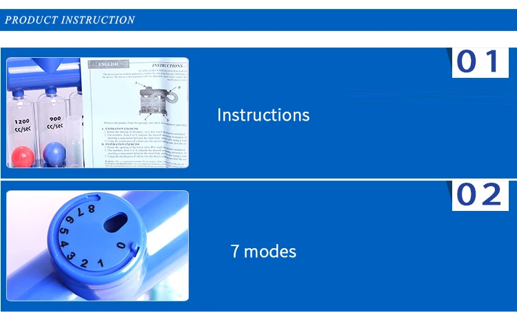 Новое поступление, тренажер для дыхания, тренировочный тренажер с тремя шариками, тренажер для дыхания, дыхательный тренажер