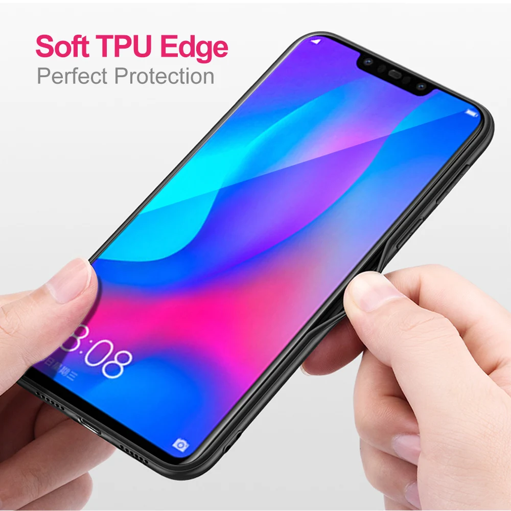 MOFi для Redmi Note 6 Pro чехол задняя крышка для Xiaomi Redmi Note 6 Pro Чехол PU защитный чехол для телефона для Xiaomi противоударный