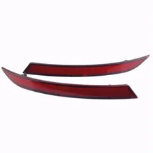 3C8 945 105 B 106 B For vw PASSAT CC 2008-2011 Car styling Rear bumper false light Reflector Decorative lights Dark red 1 SET