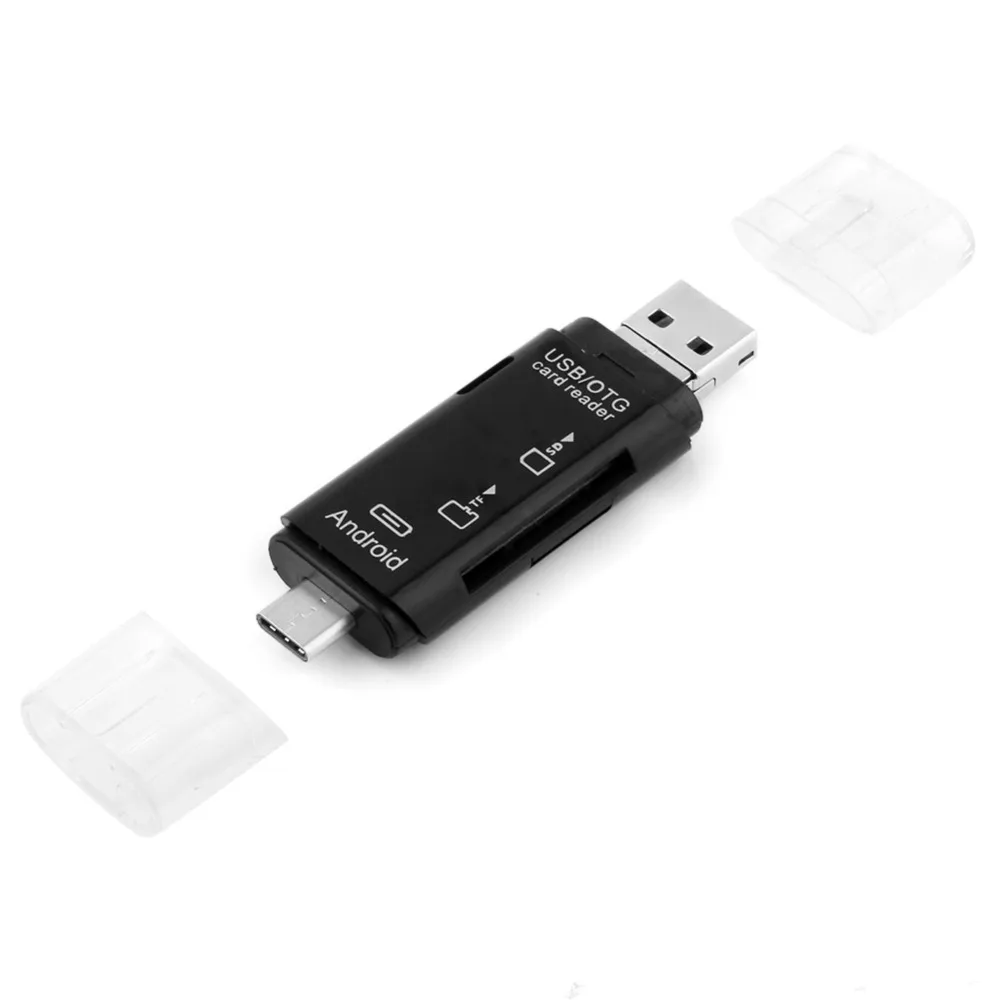 3 в 1 USB 3,1 кард-ридер SD Micro SD TF кард-ридер Тип C USB C Micro USB память OTG кард-ридер для телефона камера ПК планшет