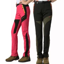 CCIVICFREE Women Waterproof Hiking Pants Fleece Thicken Thermal Trousers Outdoor Camping Climbing Trekking Snowboard Pants цена CCIVICFREE Women Waterproof Hiking Pants Fleece Thicken Thermal Trousers Outdoor Camping Climbing Trekking Snowboard Pants цены онлайн