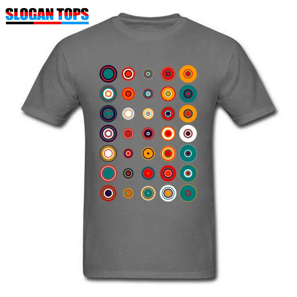Concentric Crew Neck T-Shirt Summer Fall T Shirt Short Sleeve Prevailing All Cotton Family Tops T Shirt Camisa Man Concentric carbon