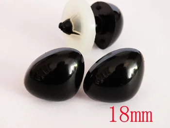 

Free Shipping!!60pcs18mm triangle safety nose(with washers) Diy doll toy Accessories Triangle Toy Noses For teddy bear Crafts