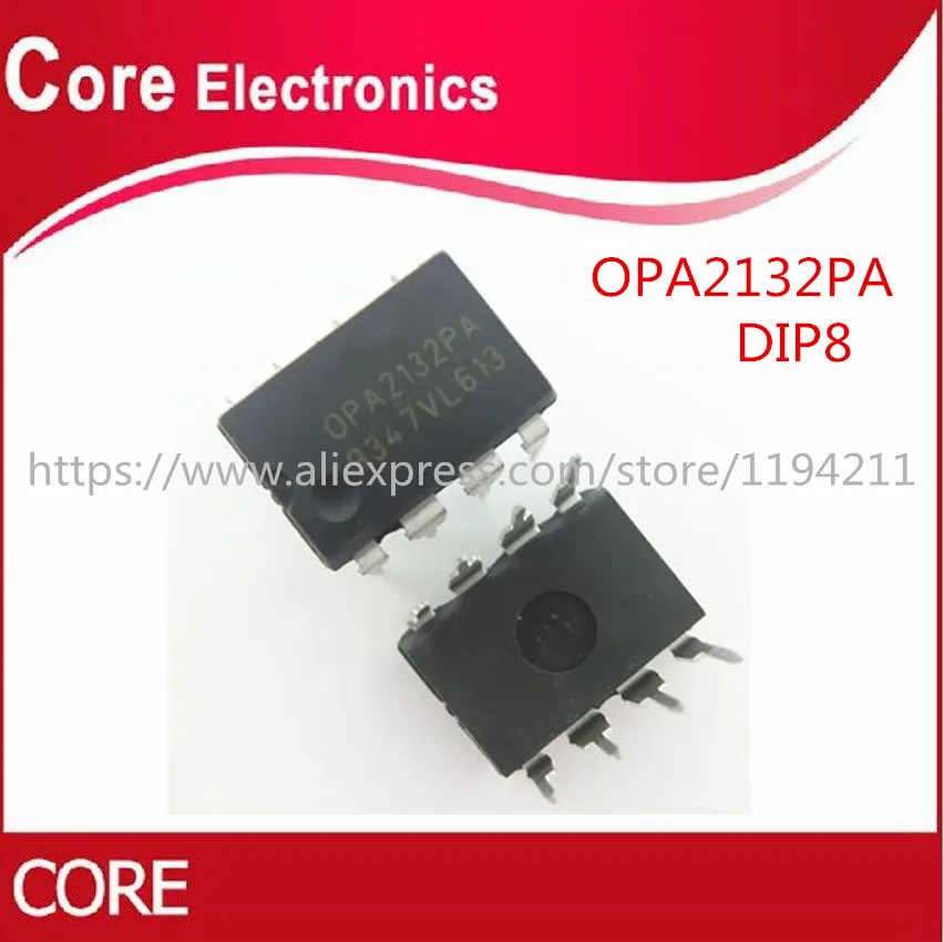 50PCS OPA2132PA OPA2132 2132PA DIP8 NEW-in Integrated Circuits from ...