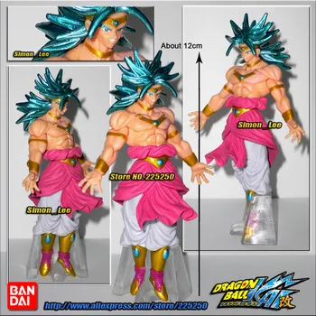 

Japanese Anime DRAGONBALL Dragon Ball Z/Kai Genuine Original BANDAI Gashapon PVC Toys Action Figures HG Part 21 - Broly