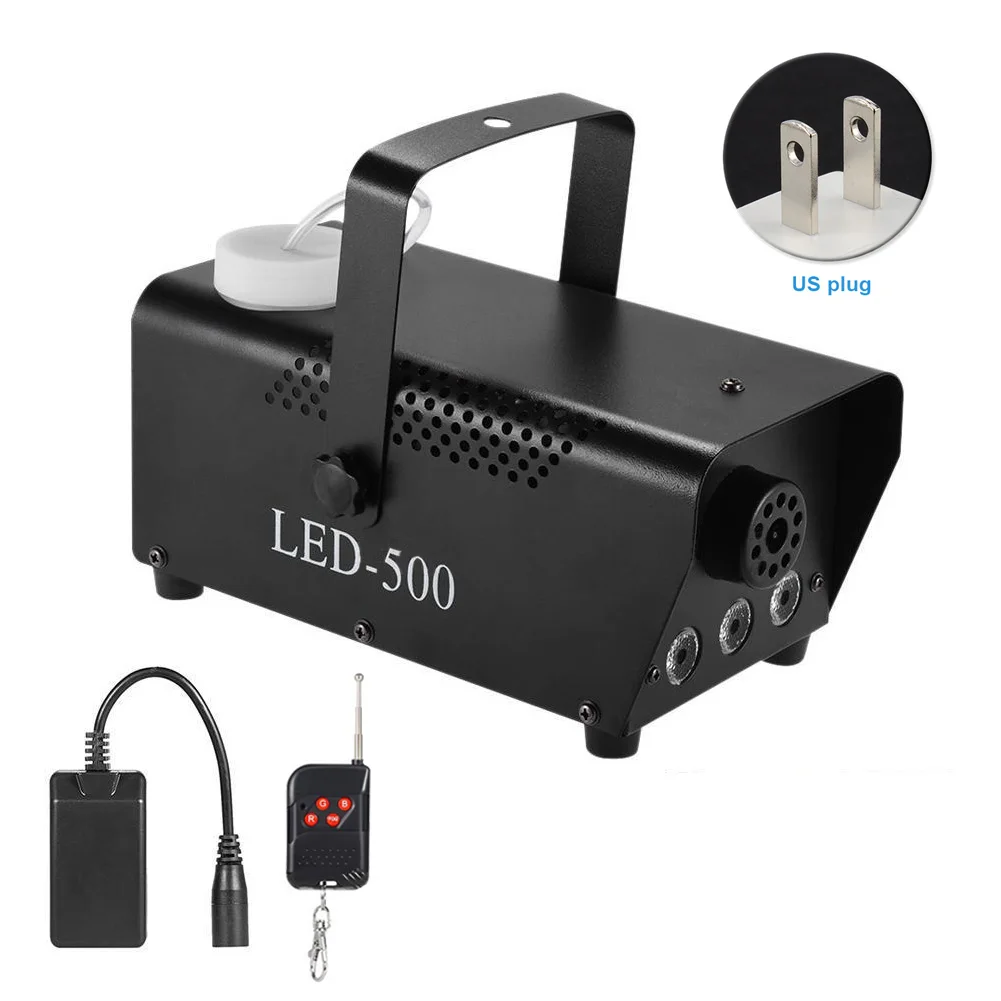 

Fog Machine Wireless RGB Party Remote Control Portable Stage Light Multi-color