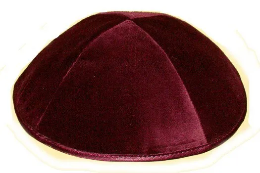 Бархатная Кепка KIPPAH KIPPOT YARMULKE YARMULKA