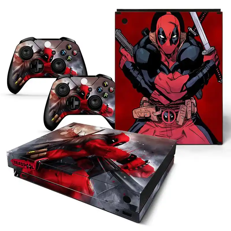 Hot Deadpool Skin Sticker Decal Skin Vinyl Cover Sticker For Xbox