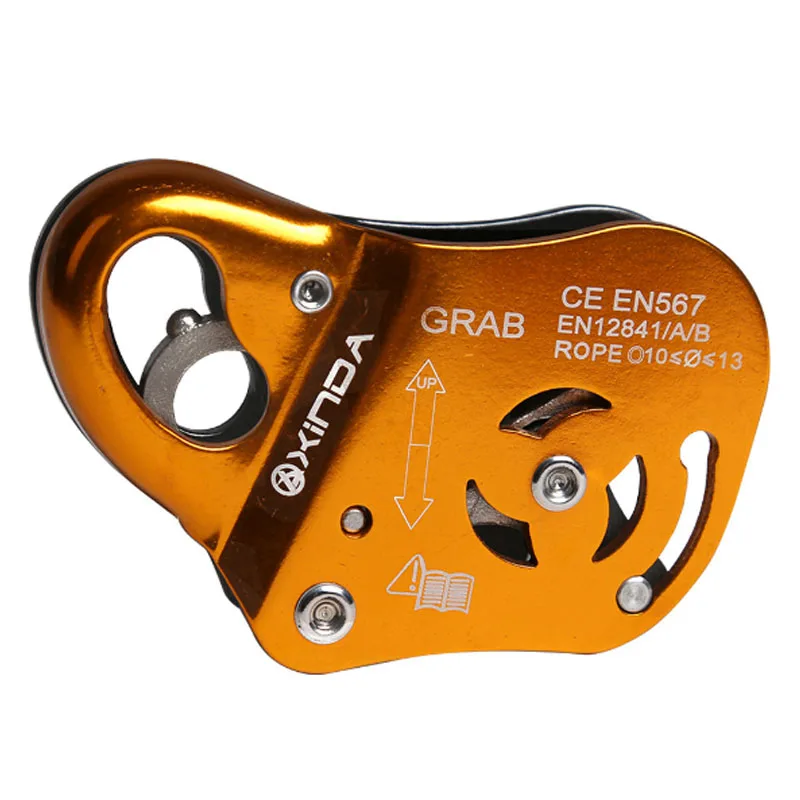 P142 Outdoor rock climbing movable self locking rope grabper fall