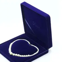 Недавно большой бархат жемчужина Цепочки и ожерелья Box Дело HART ядро ювелирные изделия упаковка коробка для хранения подарок Коробки ювелирные изделия проведение 19x24x4 см 20 шт./лот