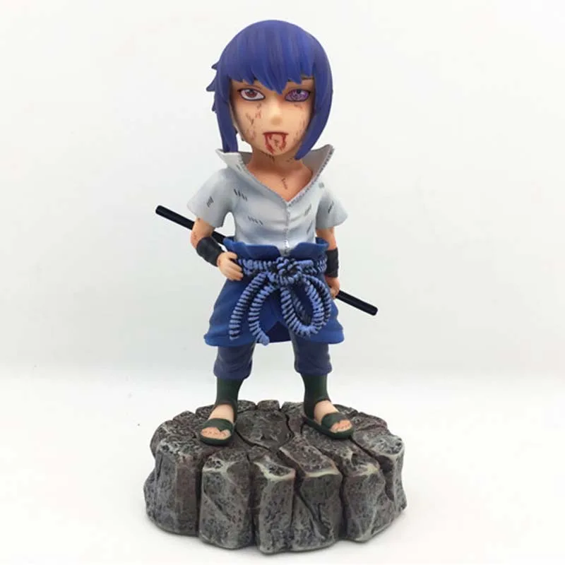 Аниме Наруто доставка Uchiha сасуке Шаринган Ver ПВХ фигурка Коллекционная модель