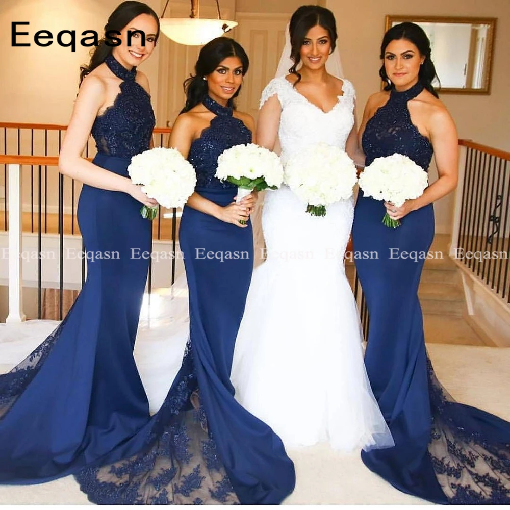 84bridesmaid dresses navy blue
