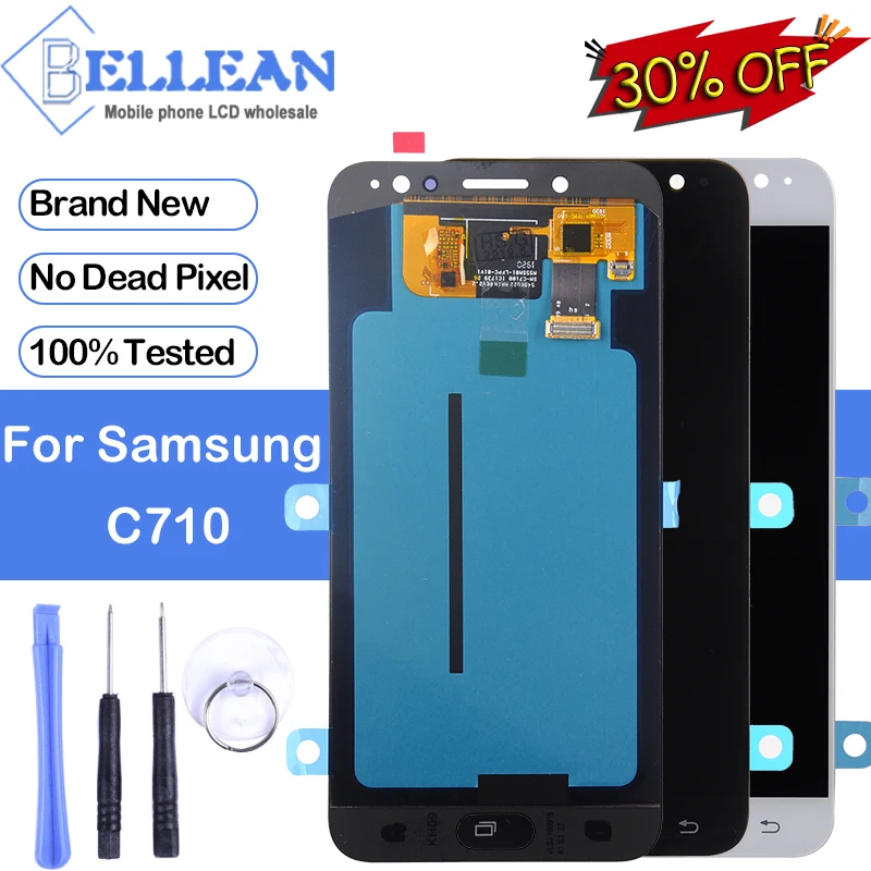 

Promotion Dinamico C8 Lcd For Samsung Galaxy C710 Display C710F/DS J7 Plus Lcd Touch Screen Digitizer Assembly C7 2017 Display