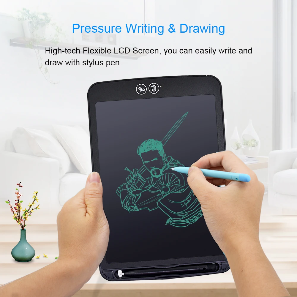 CHIPAL 1" ЖК-планшеты для рисования электронный цифровой планшет графическая доска для рукописного ввода стираемые подушечки+ ручка для детей