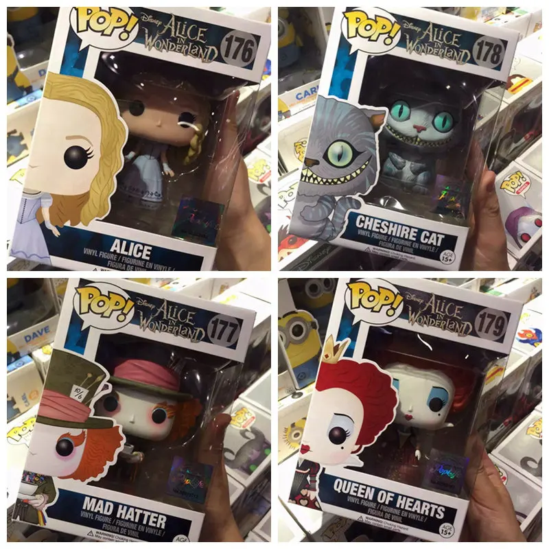 pop figures alice in wonderland