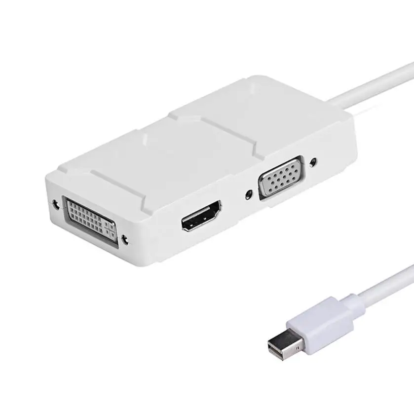 3 In 1 Mini USB to VGA Converter Cable To DVI VGA HDMI For MacBook 02