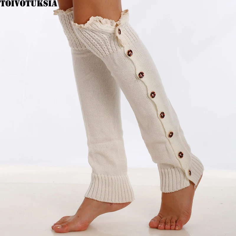 

3079(2) Free Shipping! 1 lot=15prs Wholesale Womens Boot Socks for Knitted Leg Warmers for Boots