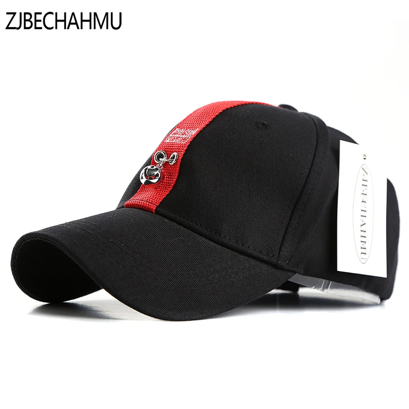 

ZJBECHAHMU Hats Casual Solid Cotton Adjustable Baseball Caps For Women Girls Hip Hop Snapback Hat Spring Summer Autumn Cap 2018