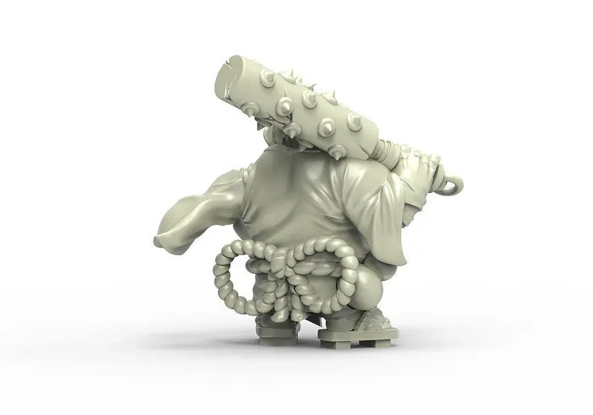 [Loong Way Miniatures] Durgin краска Forge Goiko Demon Hunter 32 мм Смола миниатюрная|Аксессуары для
