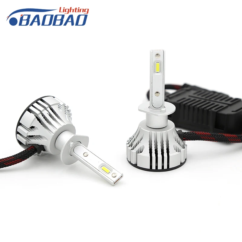 

BAOBAO Universal Headlight LED Bulbs 36W 9V-32V H1 H7 H11 9005 9006 H4 6000LM White 6500K Auto Headlamp Led Car Lights