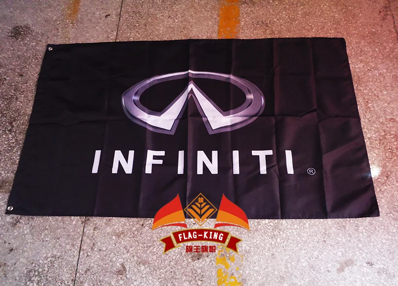 Infiniti racing club флаг, 90*150 см полиэстер