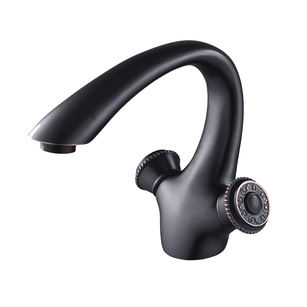 ORB Purple Brass Bathroom Faucet Lavatory Bath Bar Sikn Basin faucets