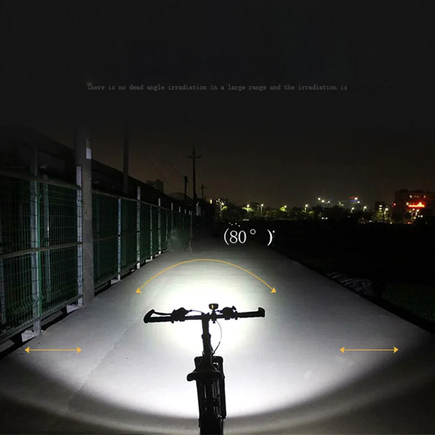 Clearance 7000Lumen 2 XM-L T6 LED Lumiere velo USB Rechargeable Led Bicycle Lights Lamp Torch Flashlight Cycling Sports safety Tail light 6