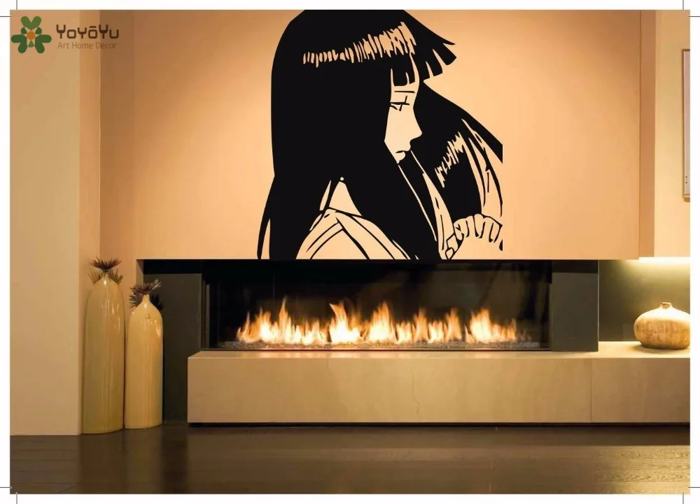 

YOYOYU Wall Decal Vinyl Art Wall Sticker Mural Cartoon Girl Beauty Home Poster Removeable Decoration YO587