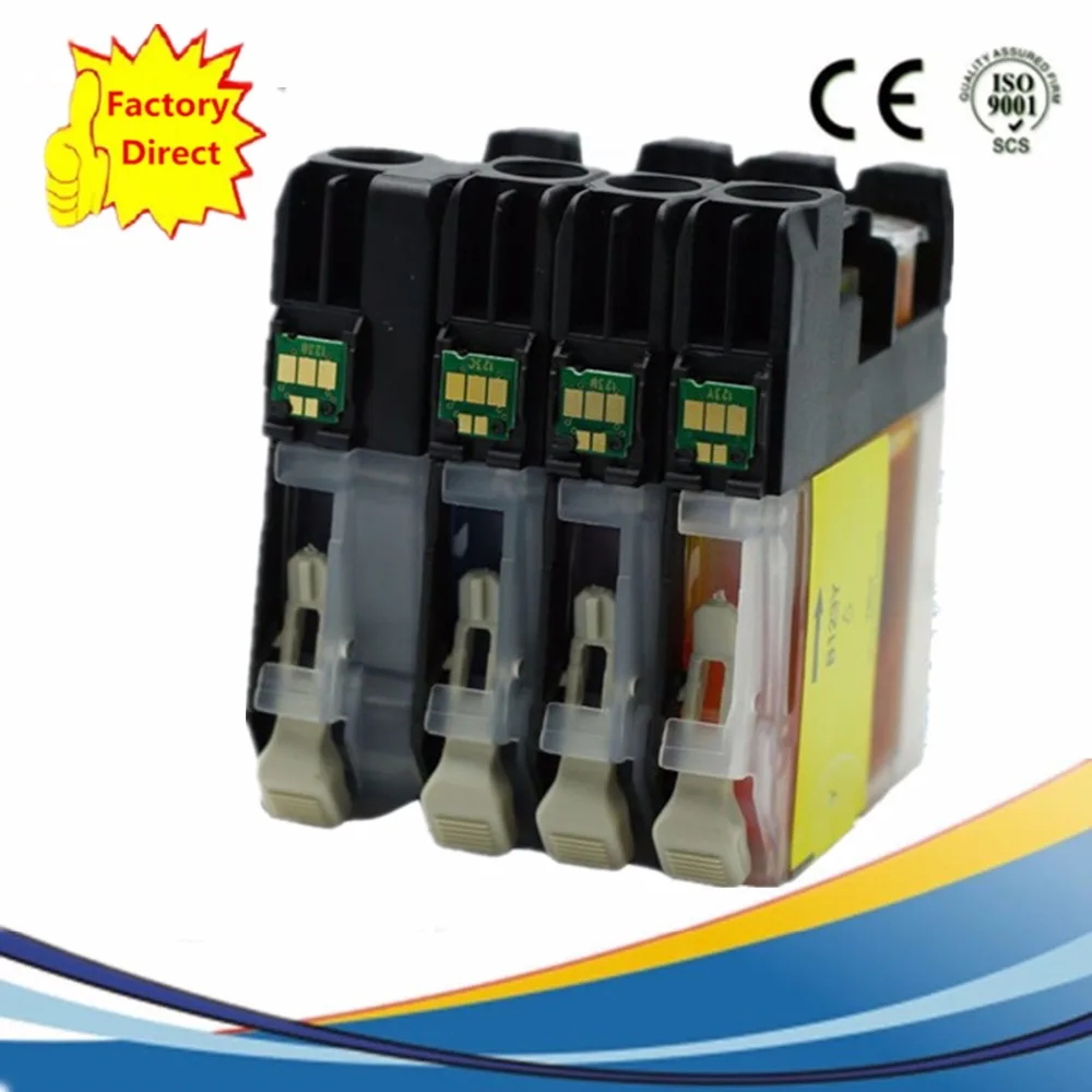 Запасные чернильные картриджи LC121BK LC121 LC121XL|ink cartridge|replacement cartridgebrother cartridge |