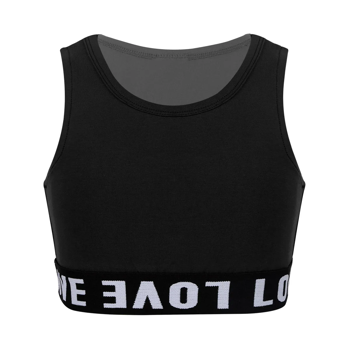 Kids Girls Jazz Dance Crop Top For Ballet Modern Sleeveless Gymnastic Tank Tops Crop Top For Jazz Street Dance Stage Performance Aliexpress