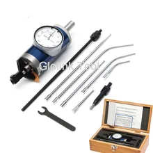 1 Набор, коаксиальный Центровочный циферблат, тестовый индикатор, 0-3 мм, центровщик, Фрезерный инструмент, 0,01 мм, точность, с деревянной коробкой, измерительный инструмент