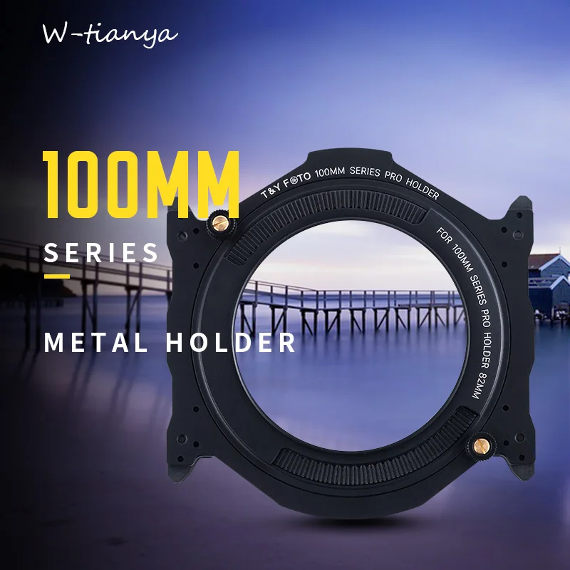 

wtianya T&Y-foto 100MM square gradient-filter bracket system plug-filter holder with polarizer can use 3-pice square filters