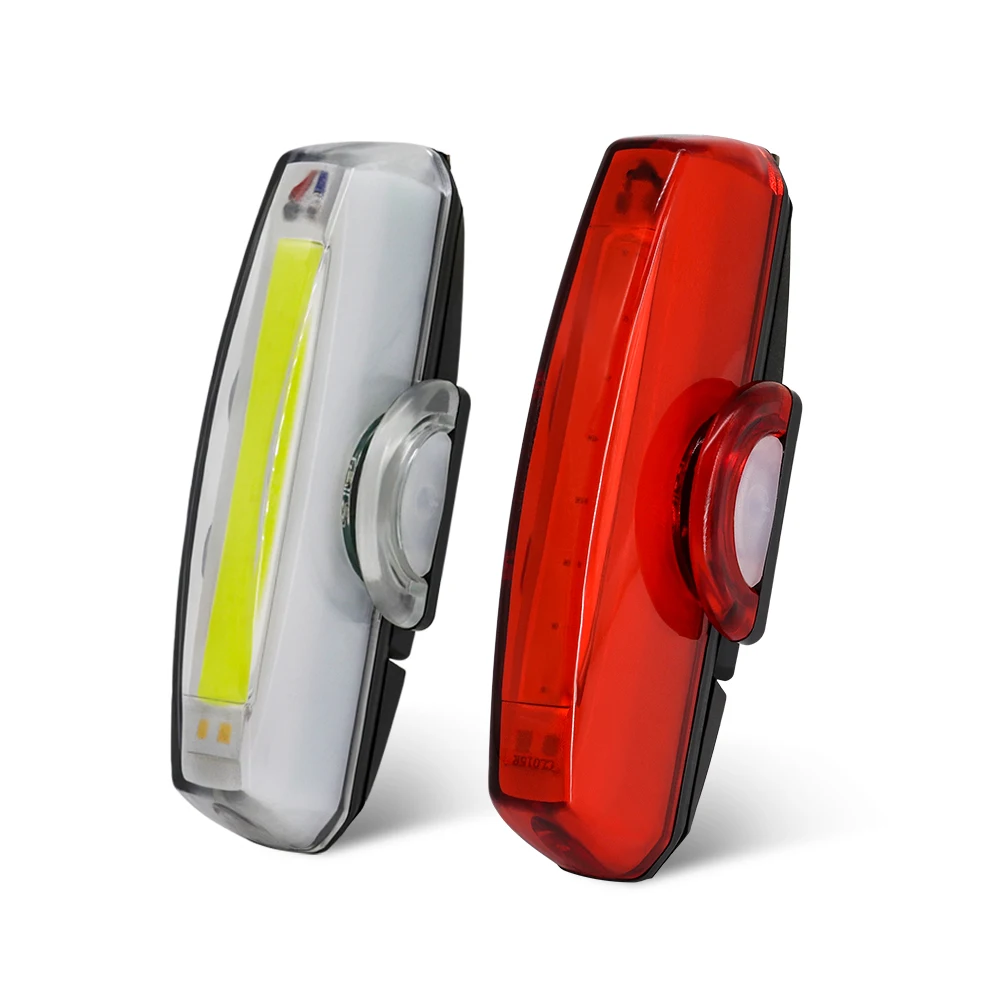 

Super Bright Bike Headlight Tail light Set USB Bicycle Front Lamp Provide Wide Beam Angle Cycle Lights LED