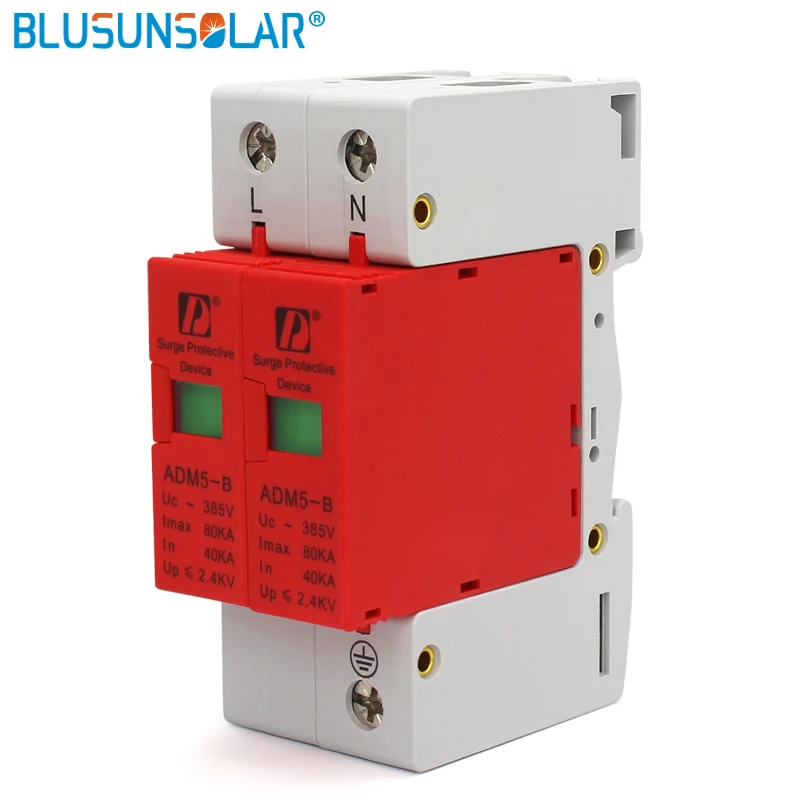 Dispositivo de Proteção contra Surtos de Relâmpago de Baixa p + n ac do Agregado Peças Lote p 80ka 380 v Familiar Tensão 50 - 2 7 High Quality Renovação da Casa