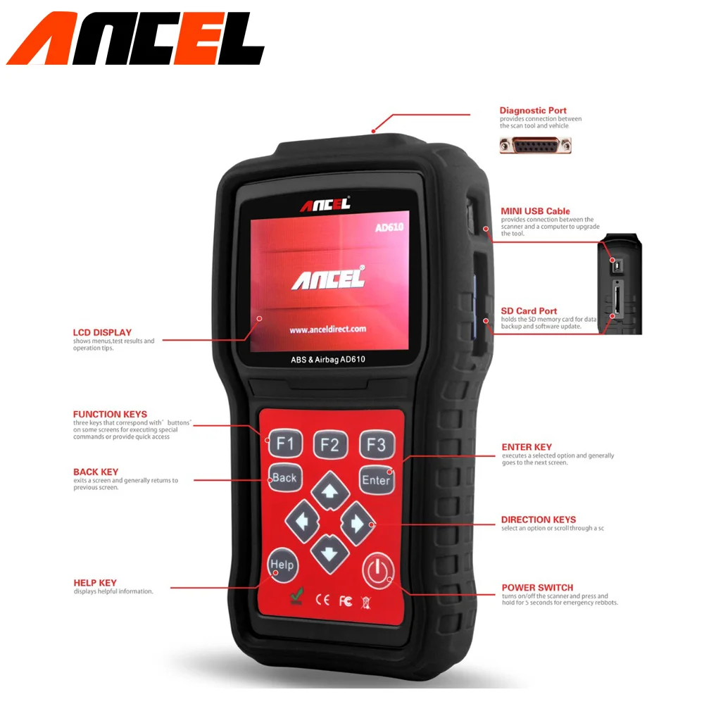 Prix pour Airbag outil de réinitialisation pour SAS ABS ance AD610 effacer airbag pour nissan honda lexus toyota audi bmw suzuki chevrolet vw golf Prix pour Airbag outil de réinitialisation pour SAS ABS ance AD610 effacer airbag pour nissan honda lexus toyota audi bmw suzuki chevrolet vw golf